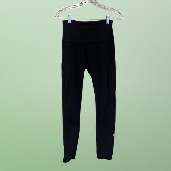 Love & Fit Full Length Black Stay Put Leggings Size Large - Picture 10 of 11